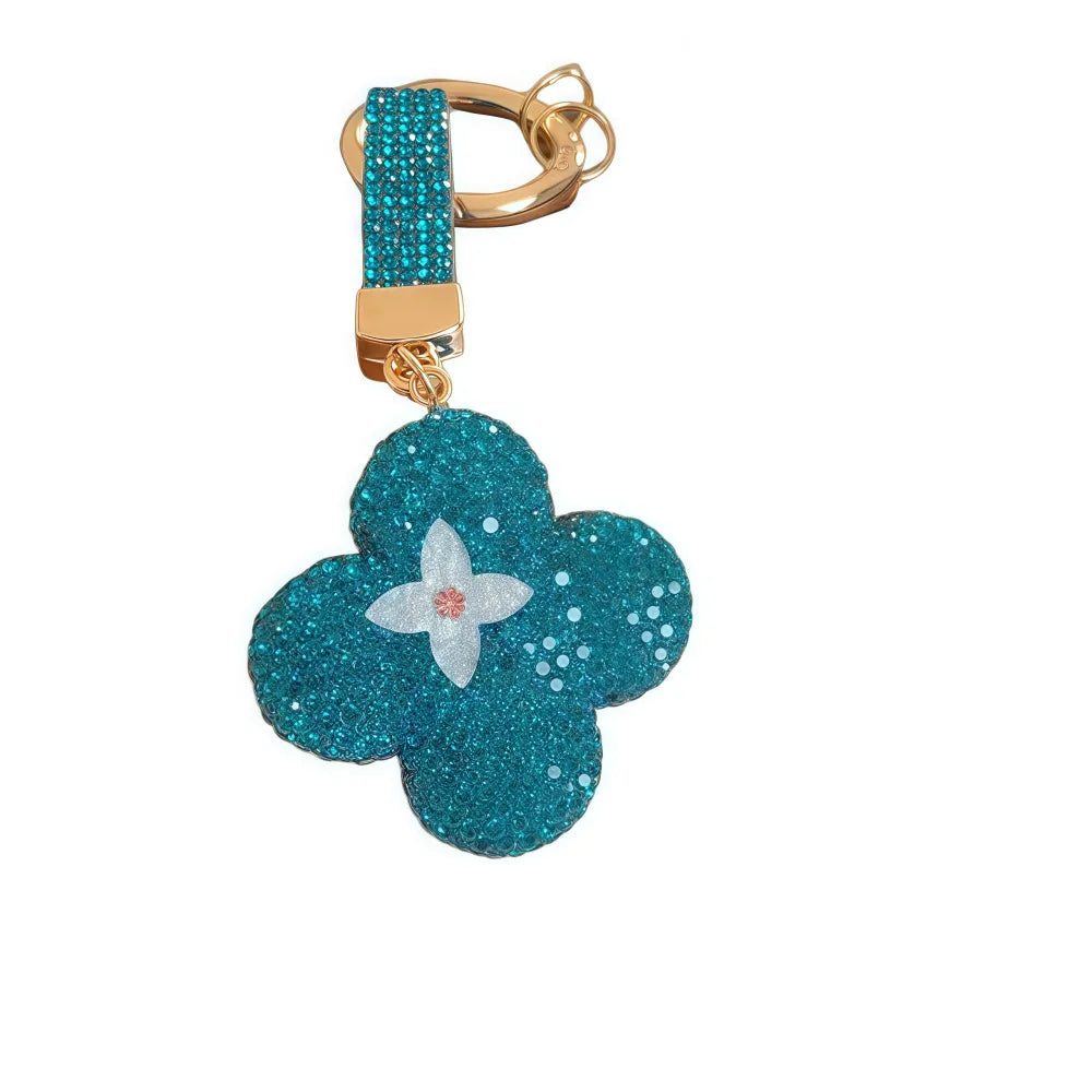 Four Leaf Clover Bag Charm