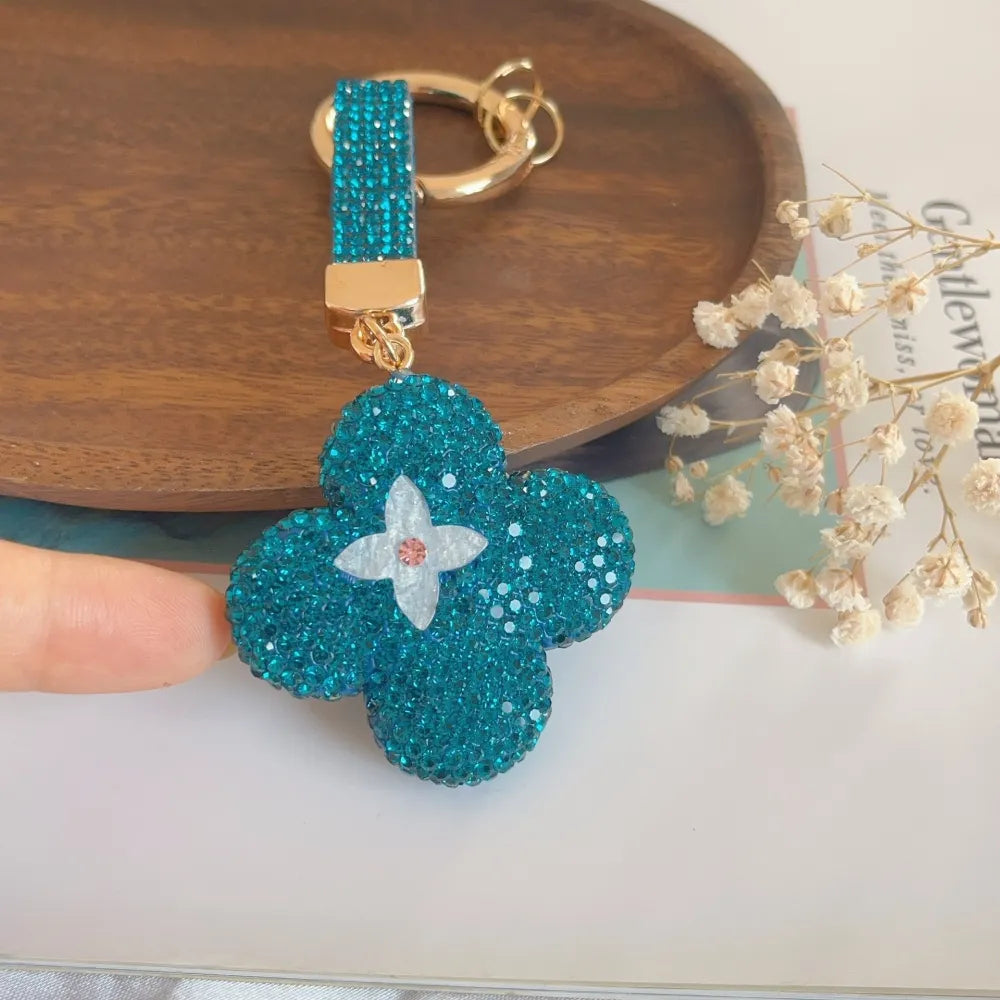 Four Leaf Clover Bag Charm
