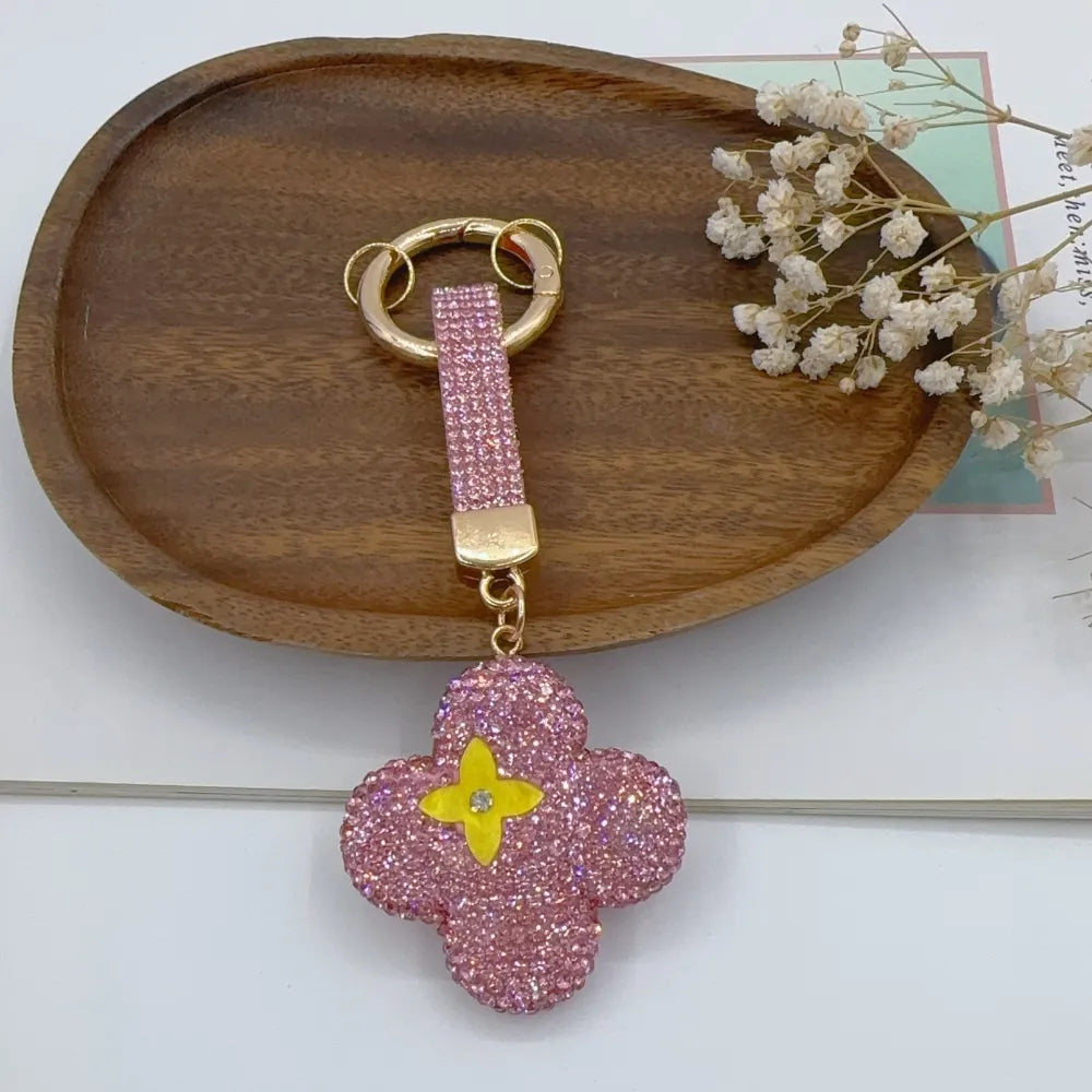 Four Leaf Clover Bag Charm