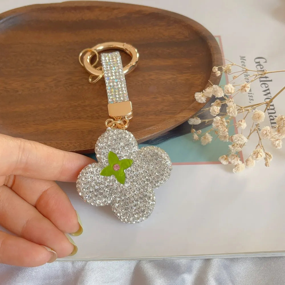 Four Leaf Clover Bag Charm
