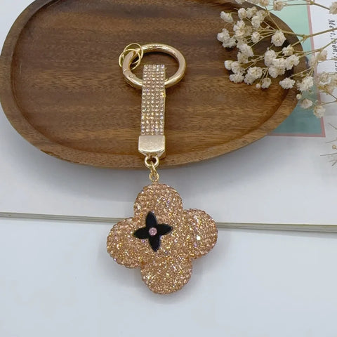Four Leaf Clover Bag Charm